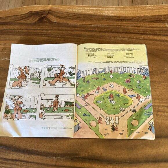 Burger King ALF MELMAC Meal Box Activity Book - Take Me, ALF To The Ball Game - Picture 11 of 11